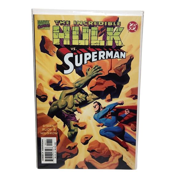 The Incredible Hulk Vs. Superman #1 Marvel DC Comics July 1999 NM - Picture 1 of 8